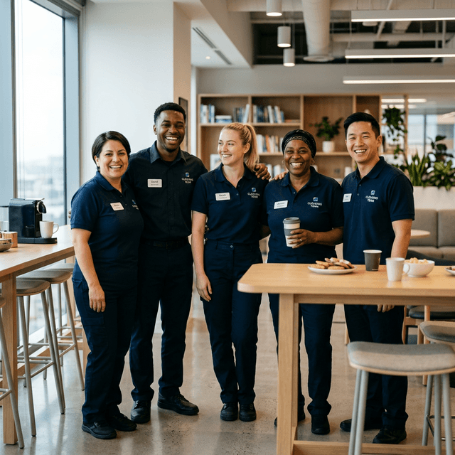 Echtes Team bei Immobilien Reinigung 24