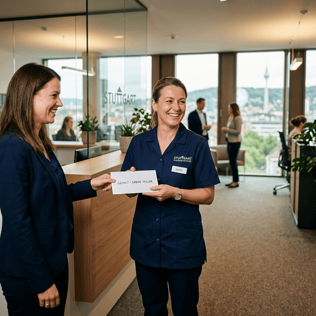 Faire Bezahlung bei Immobilien Reinigung 24